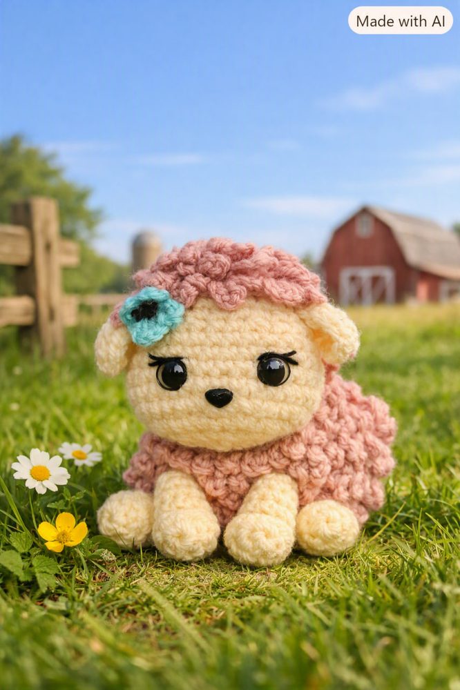 Blossom the Wee Sheep