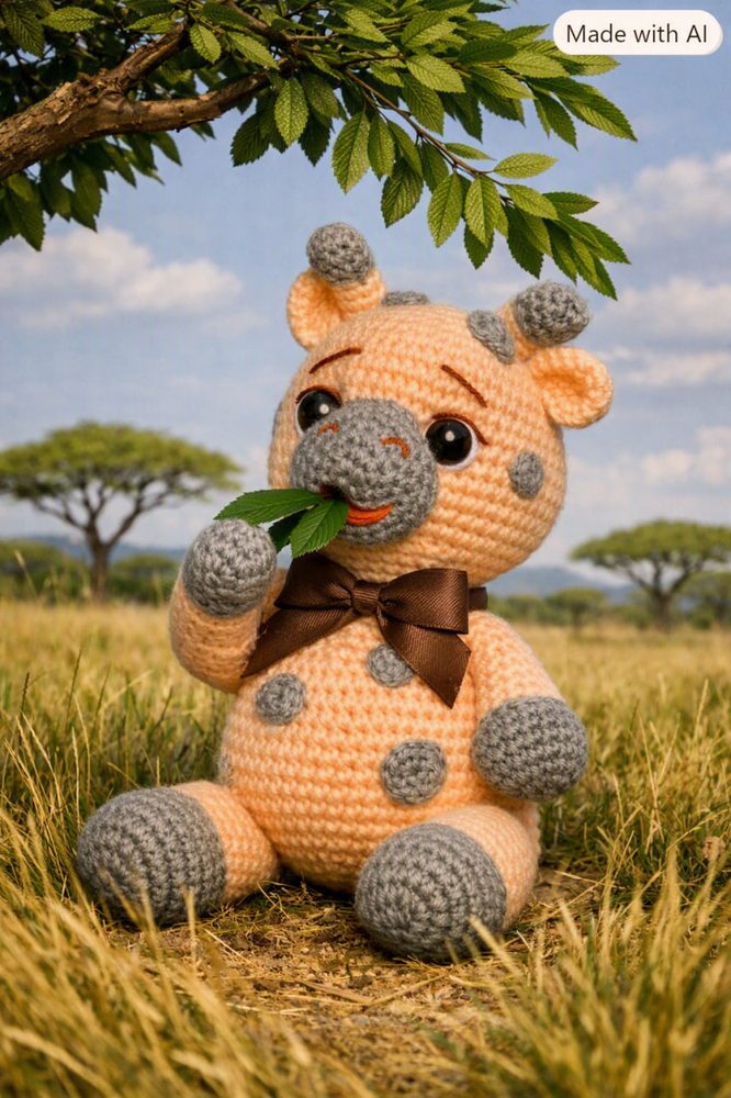 Ginger the Baby Giraffe