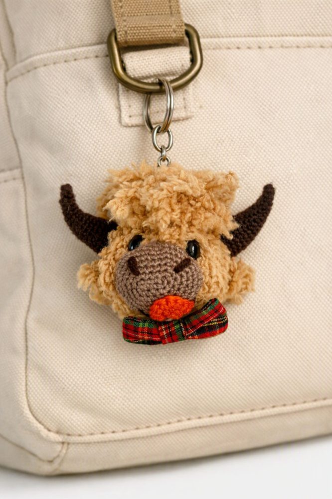Wee Highland Cow Bag Charm